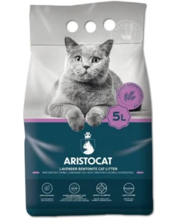 ARISTOCAT Bentonite Plus lettiera in bentonite al profumo di lavanda 20l (4x5l)
