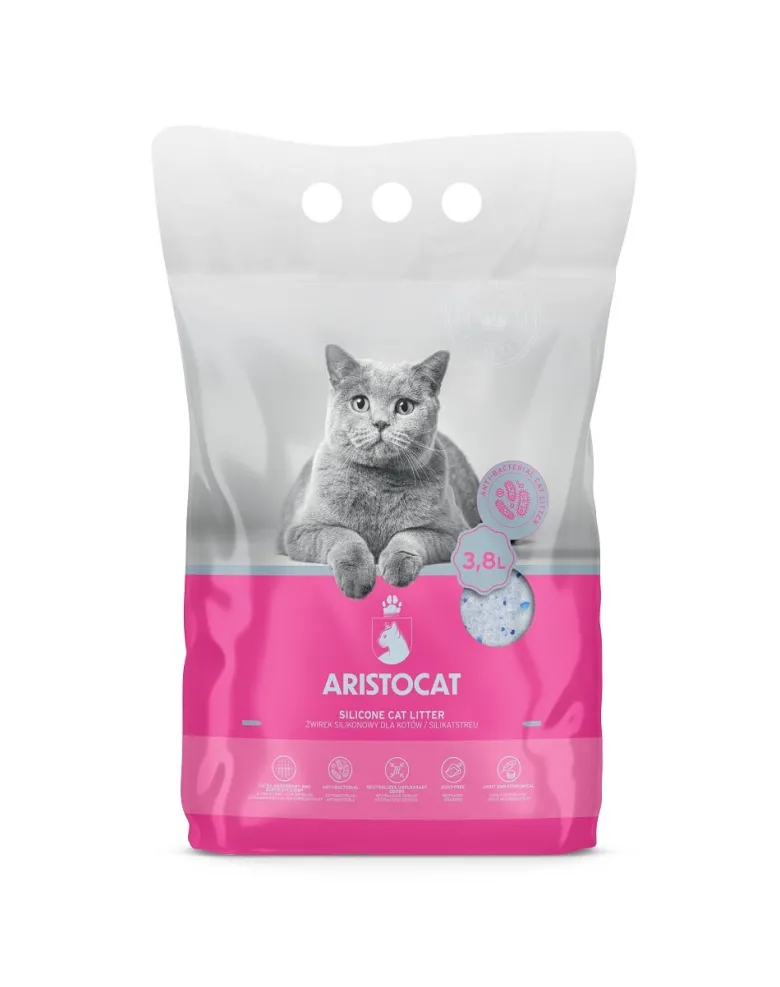 ARISTOCAT Lettiera per gatti in silicio inodore 3.8l