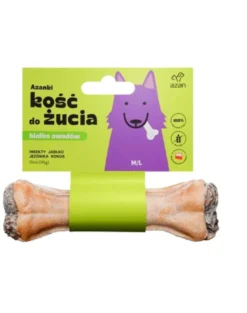 AZANKI Osso con insetti e cocco per cani M/L 17cm