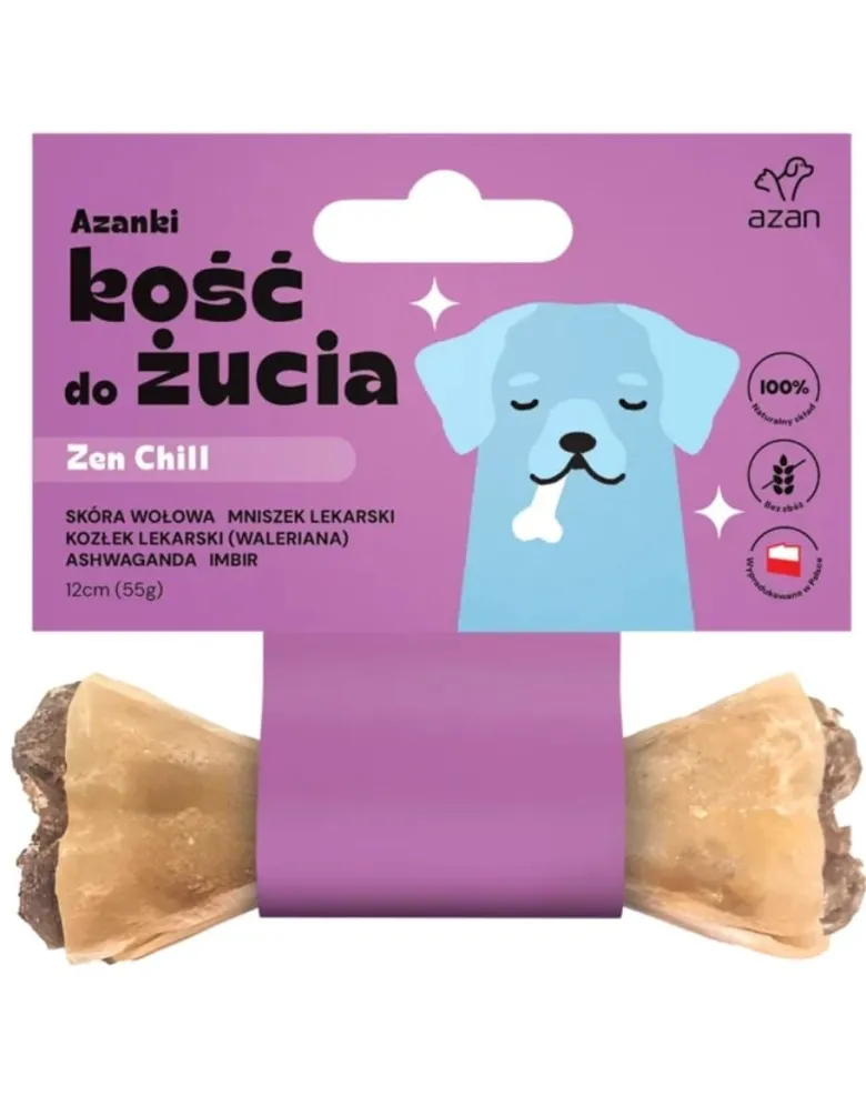 AZANKI Osso da masticare Zen Chill per il relax 12cm
