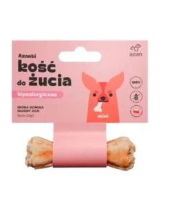 AZANKI Osso di pelle di cavallo per cani Mini 10cm