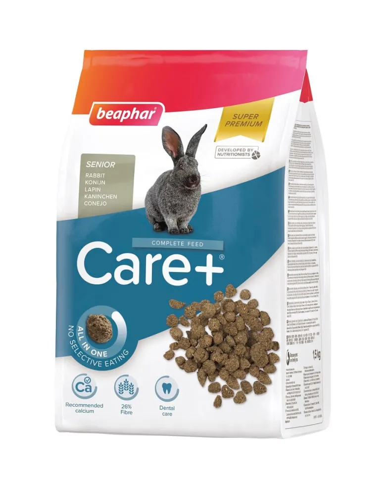 BEAPHAR Care+ Rabbit Senior Cibo per conigli senior 1,5kg