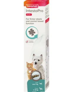 BEAPHAR IntestoPro, pasta per favorire la consistenza delle feci, 20 ml, per cani (fino a 15 kg) e gatti