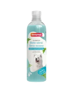 BEAPHAR Shampoo White Dod 250 ml per il pelo bianco dei cani