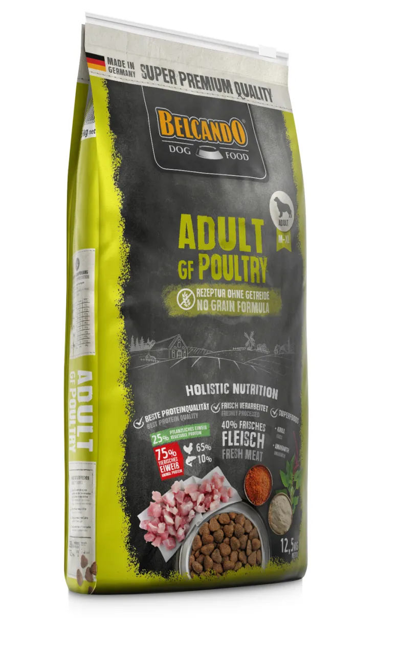 BELCANDO Adult Grain Free Poultry M-XL 25kg (2x12.5kg)
