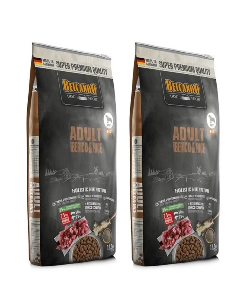 BELCANDO Adult Iberico & Rice M-XL 25kg (2x12.5kg)