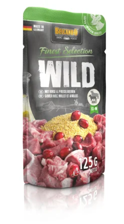 BELCANDO Bustina di selvaggina miglio mirtilli 24x125 g