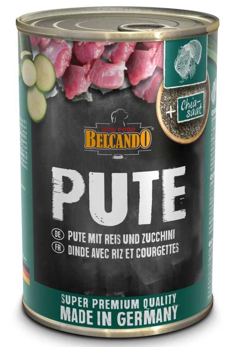 BELCANDO Dog tacchino e riso 24x400 g