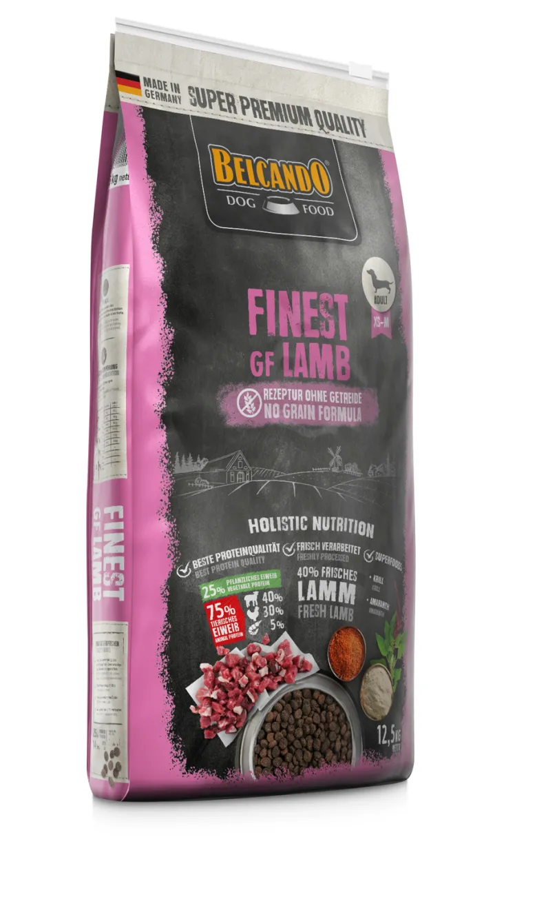 BELCANDO Finest Grain Free Lamb XS-M 25kg (2x12.5kg)