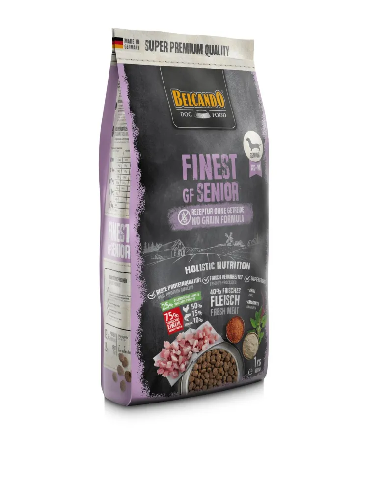 BELCANDO Finest Grain Free Senior XS-M 1 kg