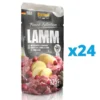BELCANDO Finest Selection Agnello, patate e mirtilli rossi 24 x 125g cibo umido per cani
