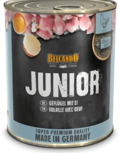 BELCANDO Junior Pollame con uova 800 g