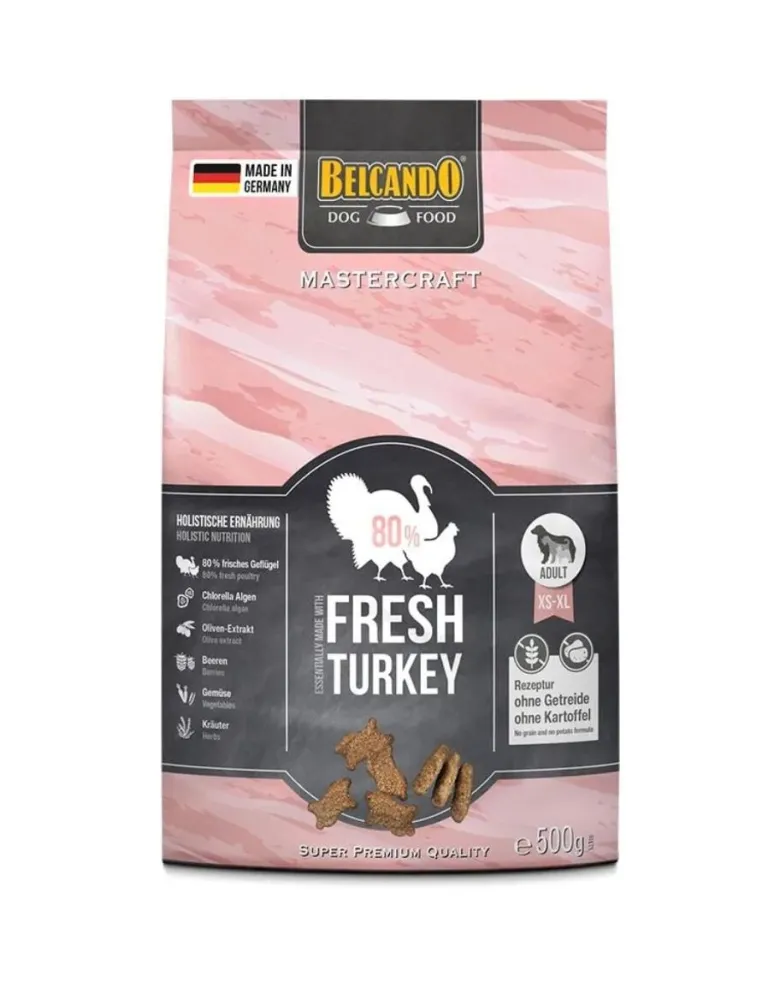 BELCANDO Mastercraft Fresh turkey 500g