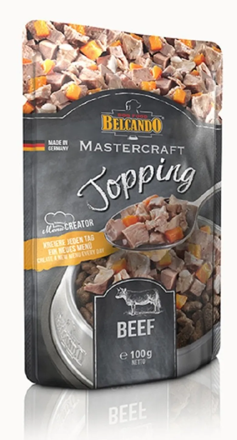BELCANDO Mastercraft Topping Manzo con carote 6x100 g