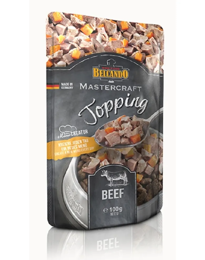 BELCANDO Mastercraft Topping Manzo con carote 24x100 g