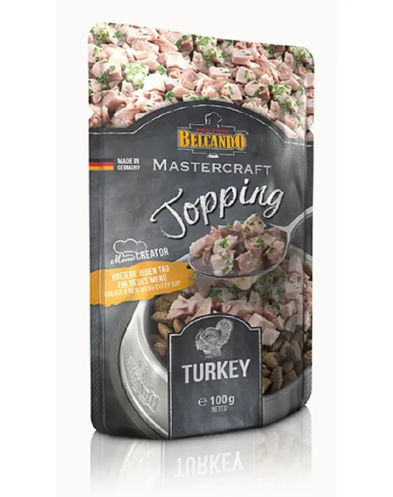 BELCANDO Mastercraft Topping Tacchino con prezzemolo 6x100 g