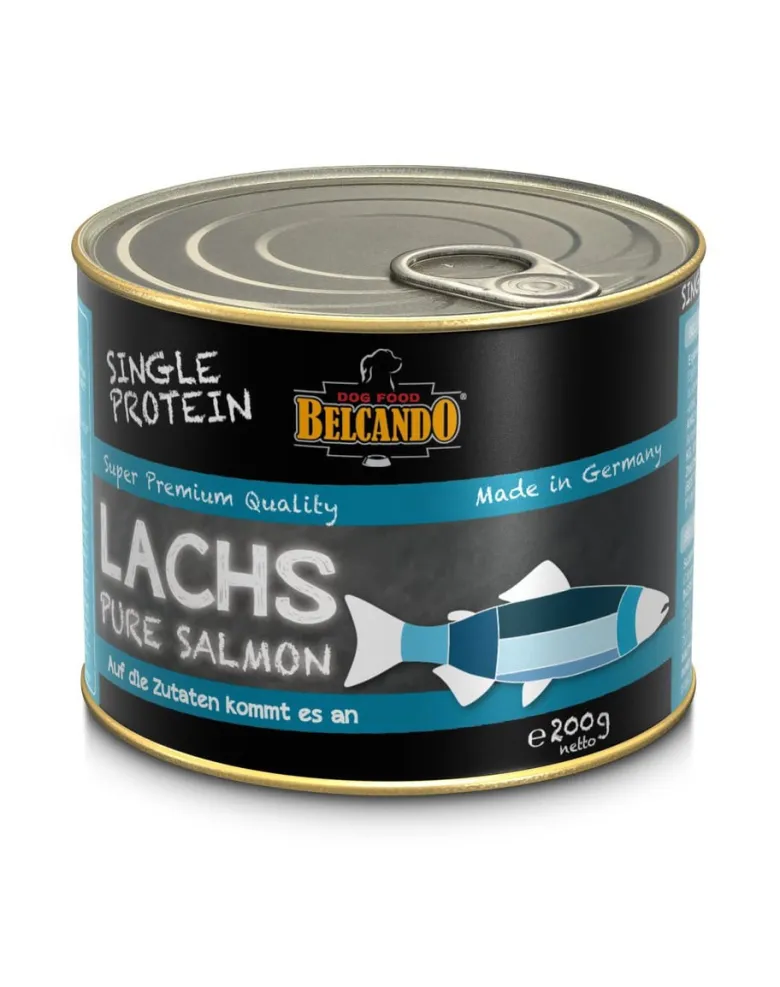 BELCANDO Single Protein Salmone 200 g di cibo umido per cani