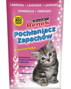 BENEK Disinfettante/Assorbente di odori alla lavanda 450 g