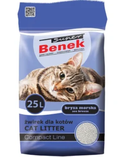 BENEK Super compact lettiera profumata alla bentonite 20 kg