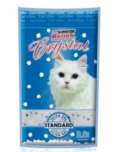 BENEK Super crystal 7.6 l lettiera per gatti in silicone