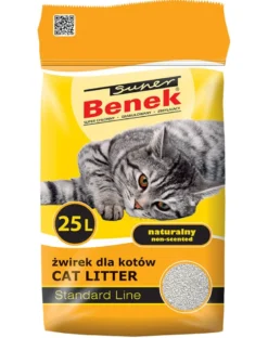BENEK Super natural 20 kg lettiera per gatti in bentonite