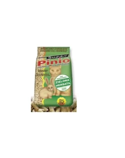 BENEK Super Pinio lettiera per gatti in legno al profumo di tè verde 5l