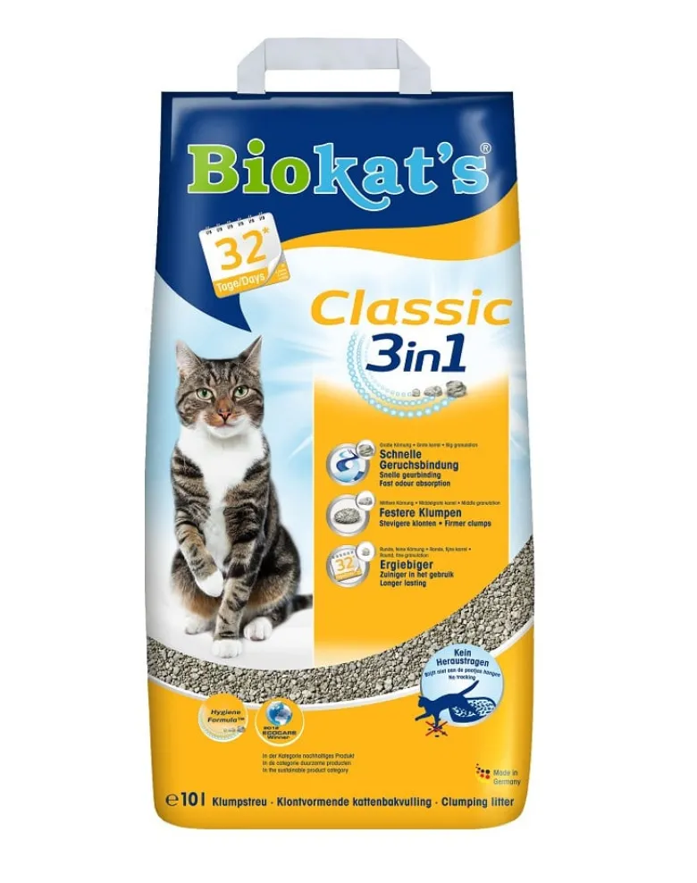BIOKAT'S Classic 3w1 10 l in bentonite naturale