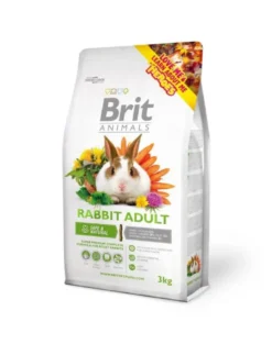 BRIT ANIMALS Rabbit Adult Complete 3kg per conigli adulti