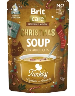 BRIT Care Cat Christmas Soup Turkey 75g zuppa di tacchino e verdure per gatti