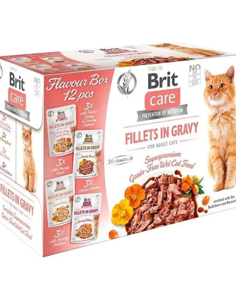BRIT Care Cat Set di prova per gatti 12 x 85 g