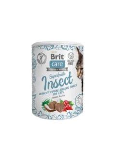 BRIT Care Cat Snack Superfruits insects croccantini per gatti con insetti 100 g