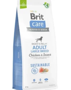 BRIT Care Dog Sustainable Adult Large Breed Chicken & Insect cibo per cani adulti di taglia grande con pollo e insetti 12 kg
