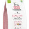 BRIT CARE Dog Sustainable Sensitive fish insekt per cani adulti con pesce e insetti 3 kg