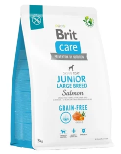 BRIT Care Grain-free Junior Large Breed con salmone 3kg