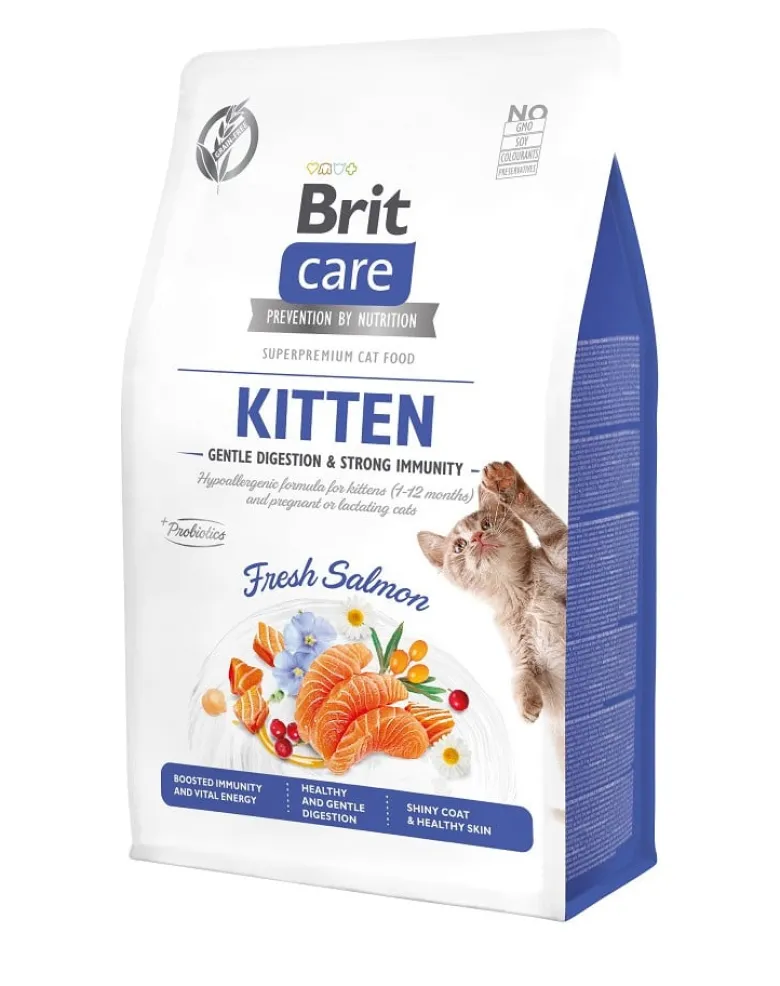 BRIT CARE Grain-Free Kitten Immunity 400g formula ipoallergenica per gattini