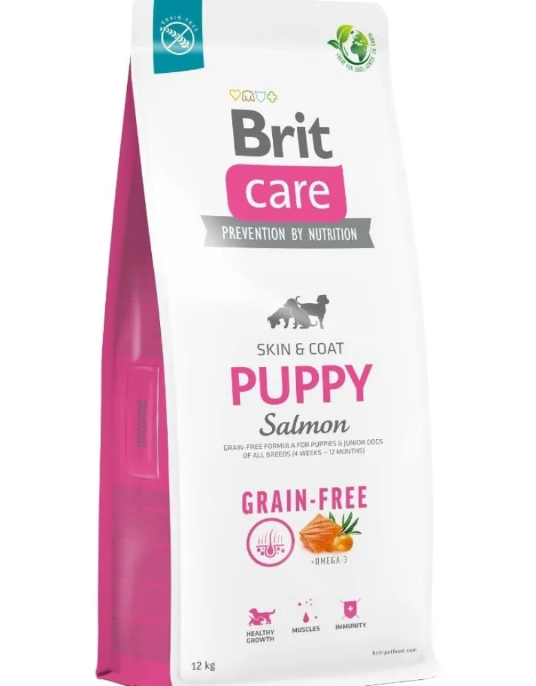 BRIT Care Grain-free Puppy cibo secco con salmone 12 kg