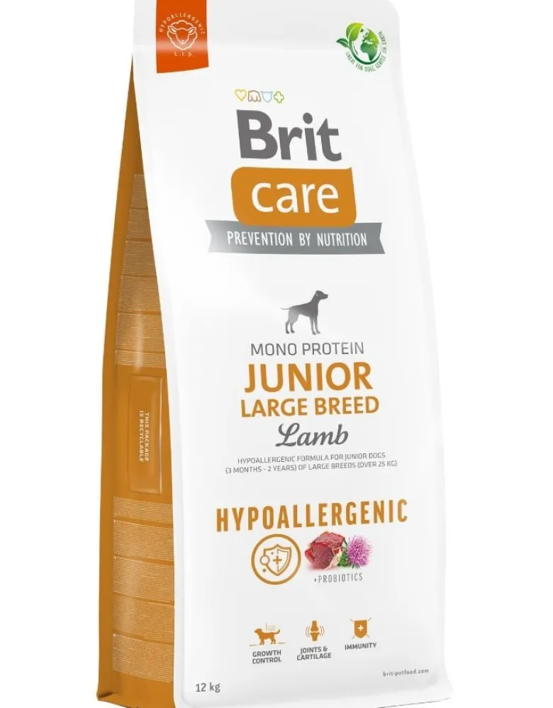 BRIT Care Hypoallergenic Junior Large Breed con agnello 12 kg