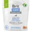 BRIT CARE Sustainable Adult Large breed chicken insekt per cani adulti di razza grande con pollo e insetti 1kg