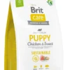 BRIT Care Sustainable Puppy cibo secco con pollo e insetti 3 kg