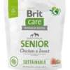 BRIT CARE Sustainable Senior chicken insekt per cani anziani con pollo e insetti 1 kg