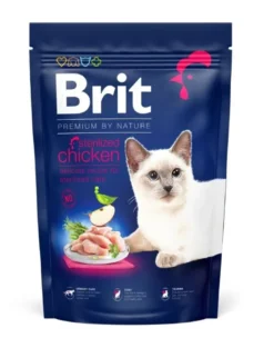 BRIT Cat Premium by Nature Sterilised chicken 1,5 kg