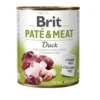 BRIT Pate&Meat duck 800g paté d'anatra per cani
