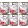 BRIT Pate&Meat Lamb 6 x 800g paté di agnello per cani