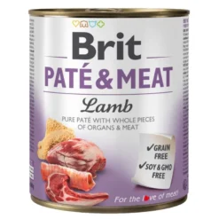 BRIT Pate&Meat Lamb 6 x 800g paté di agnello per cani