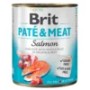 BRIT Pate&Meat salmon 800g paté di salmone per cani