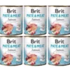 BRIT Pate&Meat salmon 6 x 800g paté con salmone per cani