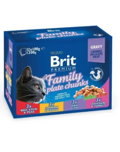 BRIT Pouches Family Plate 12x100g