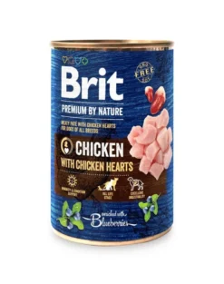 BRIT Premium by Nature Chicken and hearts 400g pollo e cuori per cani