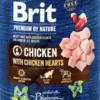 BRIT Premium by Nature chicken, hearts 800g pollo e cuori per cani