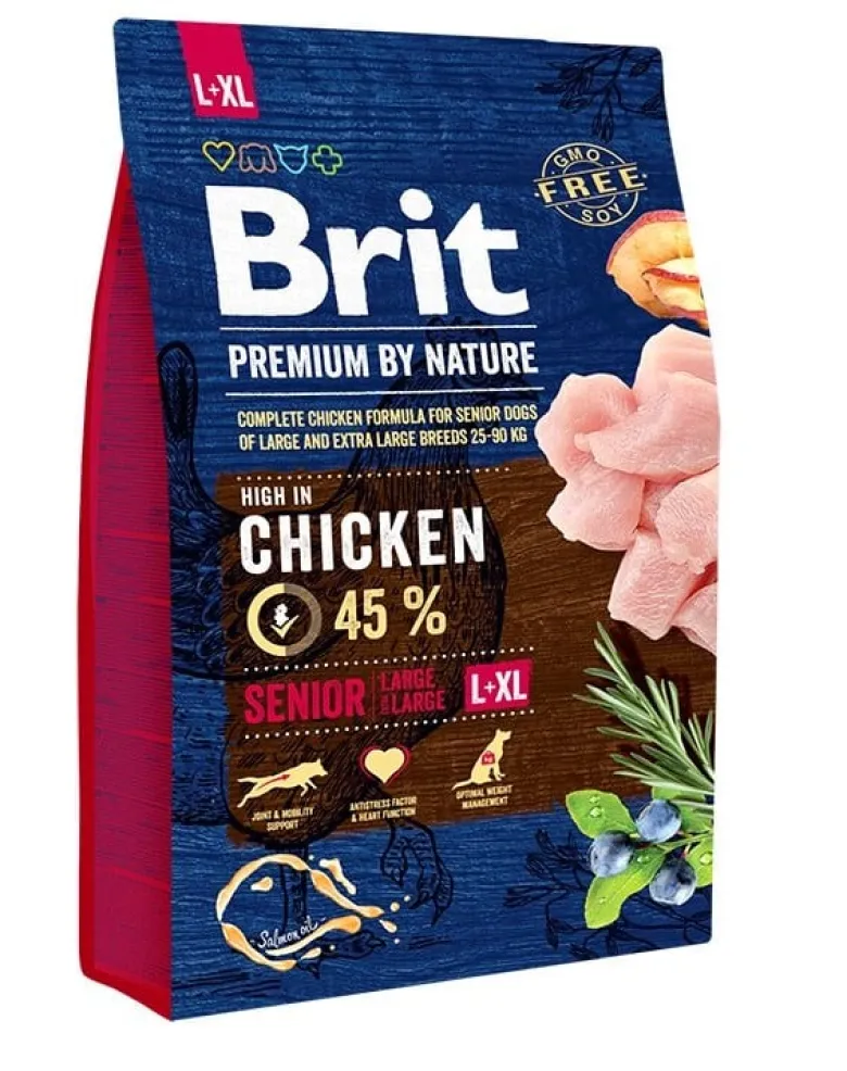 BRIT Premium By Nature Chicken Senior Large Extra Large L+XL 3kg